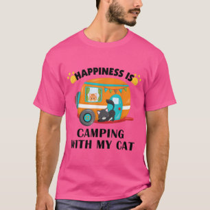 I Love Camping With My CatFunny Kitty Tee1778 T-Shirt