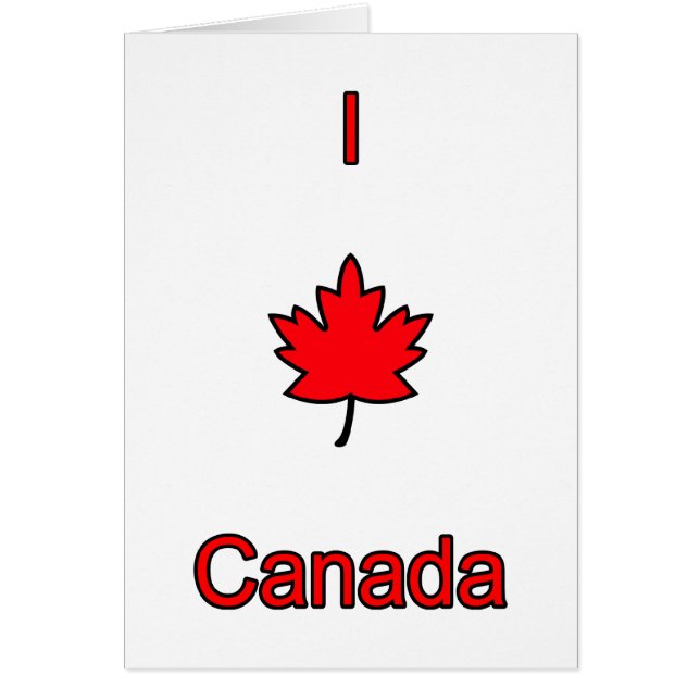 I Love Canada (Front)