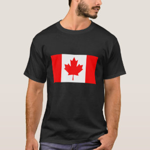 I Love Canada Enjoy Canada Flag Graphic Cool Desig T-Shirt