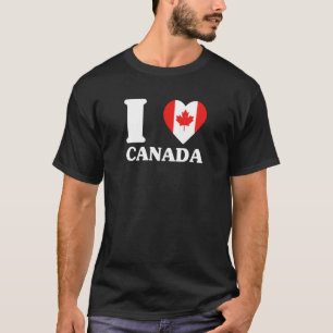 I Love Canada for Canada fan I love Canada T-Shirt