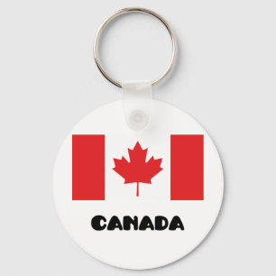 I Love Canada Key Ring