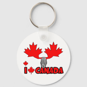I love Canada Key Ring