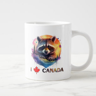 I love Canada Large Coffee Mug