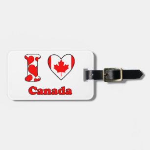I love Canada Luggage Tag