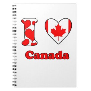 I love Canada Notebook
