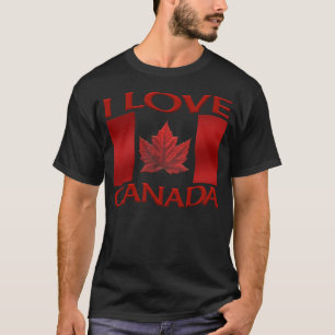 I Love Canada T-shirt Plus Size Canada Shirt