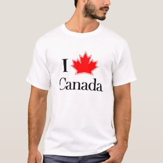 I LOVE CANADA T-SHIRTS