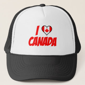 I Love Canada Trucker Hat
