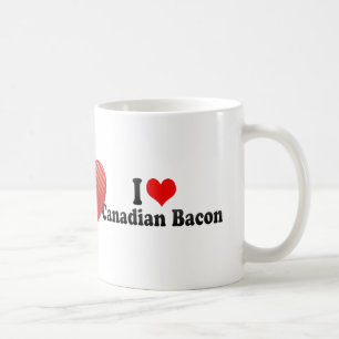 I Love Canadian Bacon Coffee Mug