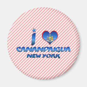 I love Canandaigua, New York Magnet