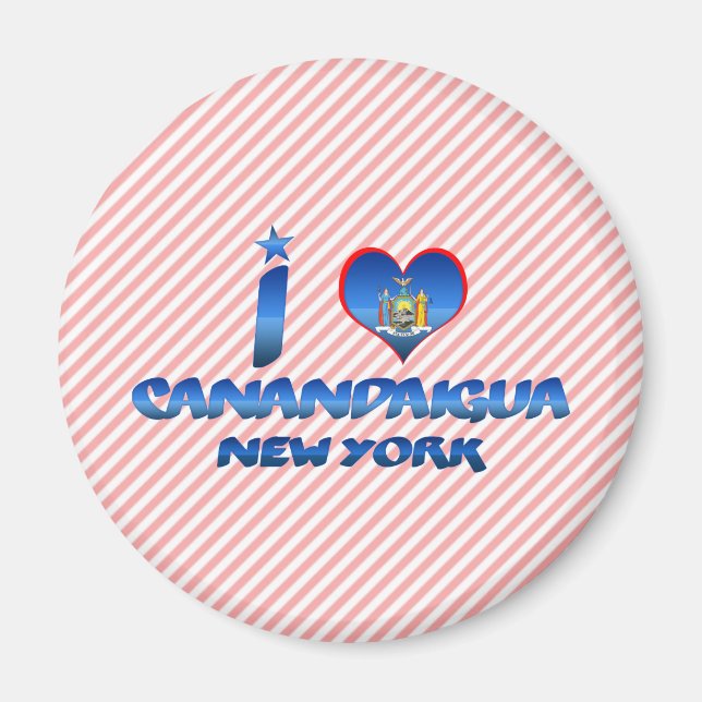 I love Canandaigua, New York Magnet (Front)