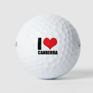 I love Canberra  Golf Balls