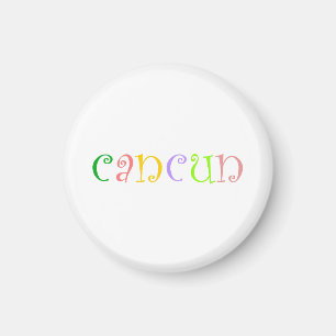 I love Cancun Magnet