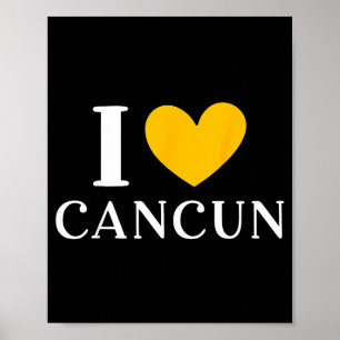 I Love Cancun Mexico Vacation _2 Poster
