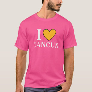 I Love Cancun Mexico Vacation 7 T-Shirt