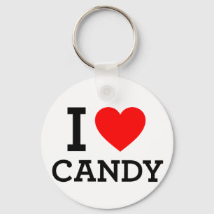 I Love Candy. Key Ring