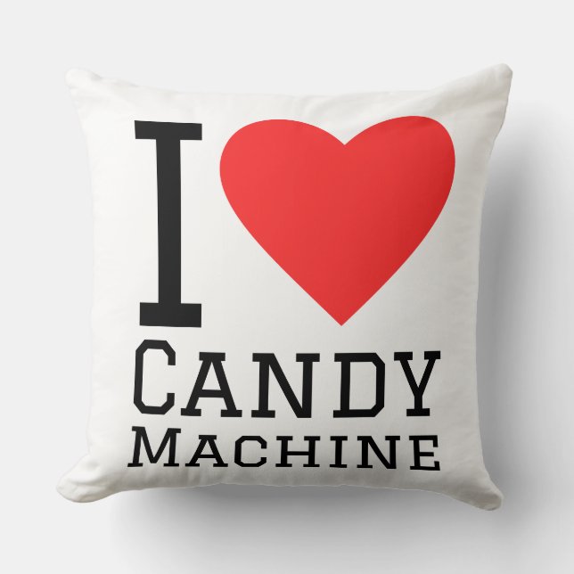 I love candy machine cushion (Front)