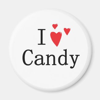 I Love Candy Magnet