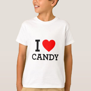 I Love Candy. T-Shirt