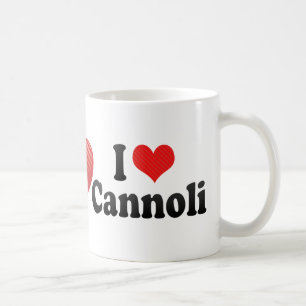 I Love Cannoli Coffee Mug