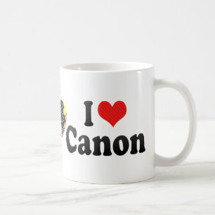 I Love Canon Coffee Mug