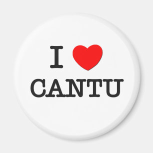 I Love Cantu Magnet