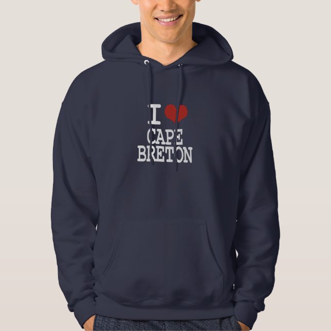 I love Cape Breton Hoodie (Front)