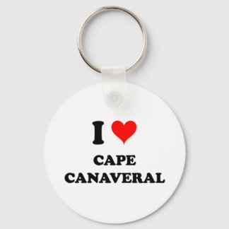 I Love Cape Canaveral Key Ring