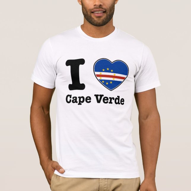 I love Cape Verde T-Shirt (Front)