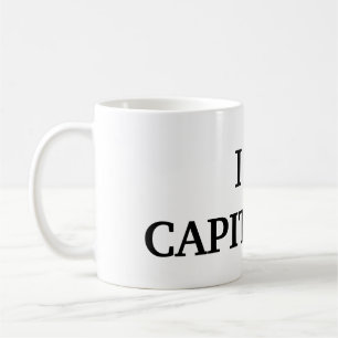 I love Capitalism Funny Conservative Political Mug