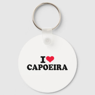 I love Capoeira Key Ring