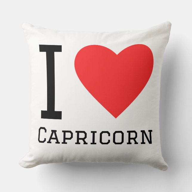 I love Capricorn  Cushion (Front)