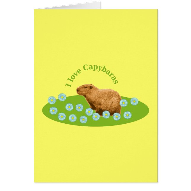 I love Capybaras (Front)