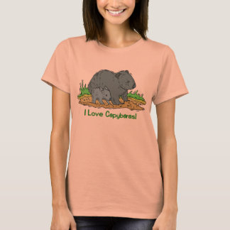 I Love Capybaras 2 T-Shirt