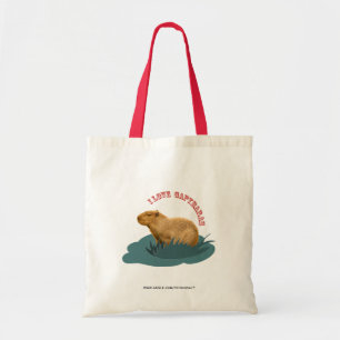 I Love Capybaras Cute Capybara Lover Tote Bag