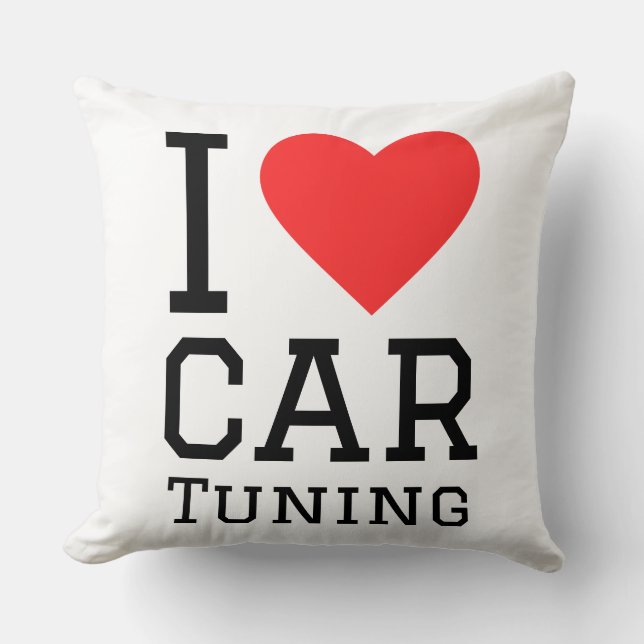 I love car tuning cushion (Front)