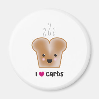 I Love Carbs Magnet