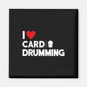 I Love Cardio Drumming Gym Fitness Cl Workout Magnet