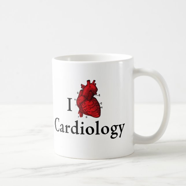 I love cardiology coffee mug (Right)