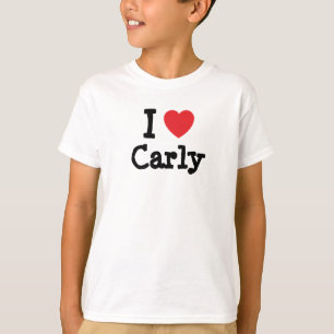 I love Carly heart T-Shirt