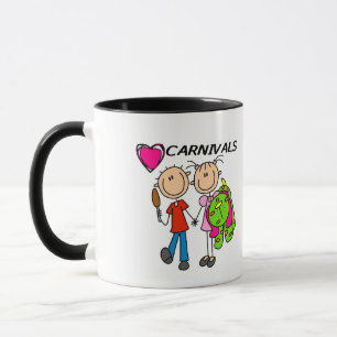 I Love Carnivals Tshirts and Gifts Mug
