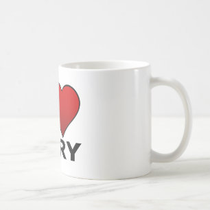 I LOVE CARY, NC - NORTH CAROLINA COFFEE MUG