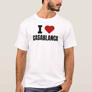 I love casablanca - I heart casablanca morocco T-Shirt