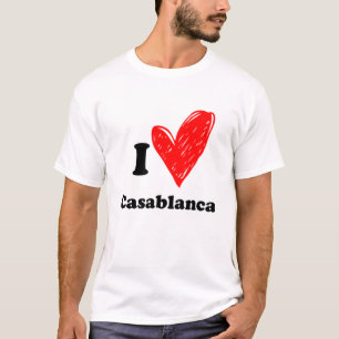I love Casablanca T Shirt