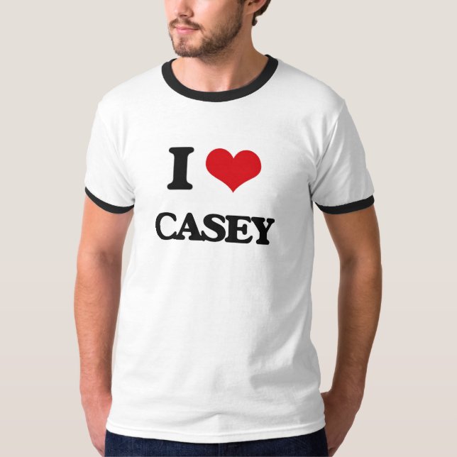 I Love Casey T-Shirt (Front)