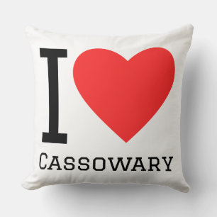 I love cassowary cushion