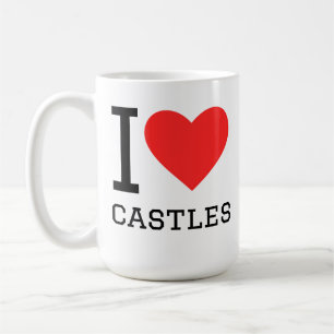 I love castles  coffee mug