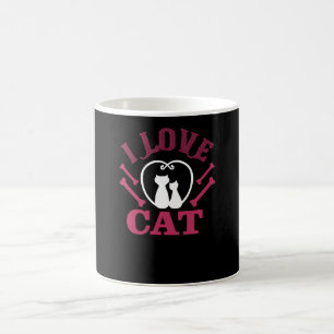 I Love Cat Coffee Mug