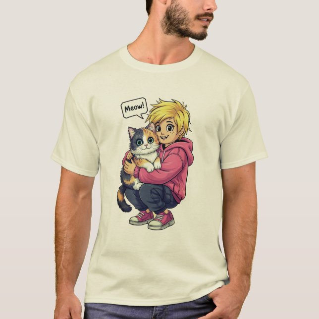 I love cat T-Shirt (Front)