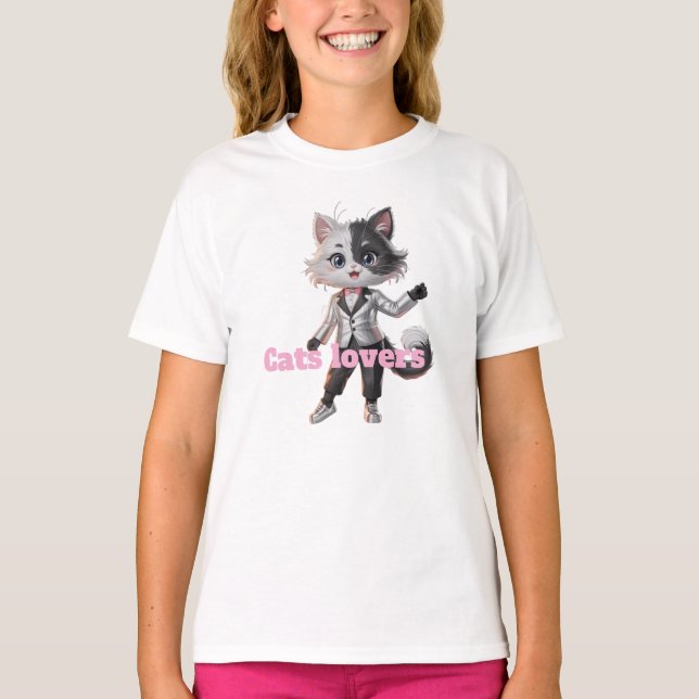 I love cat T-Shirt (Front)
